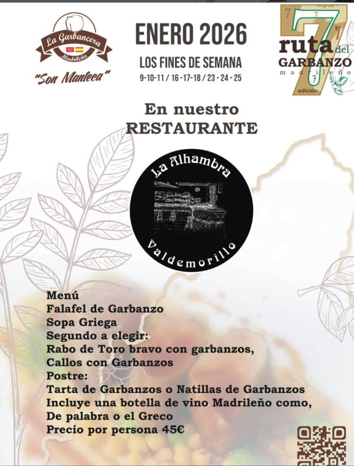 Ruta del Garbanzo Madrileño