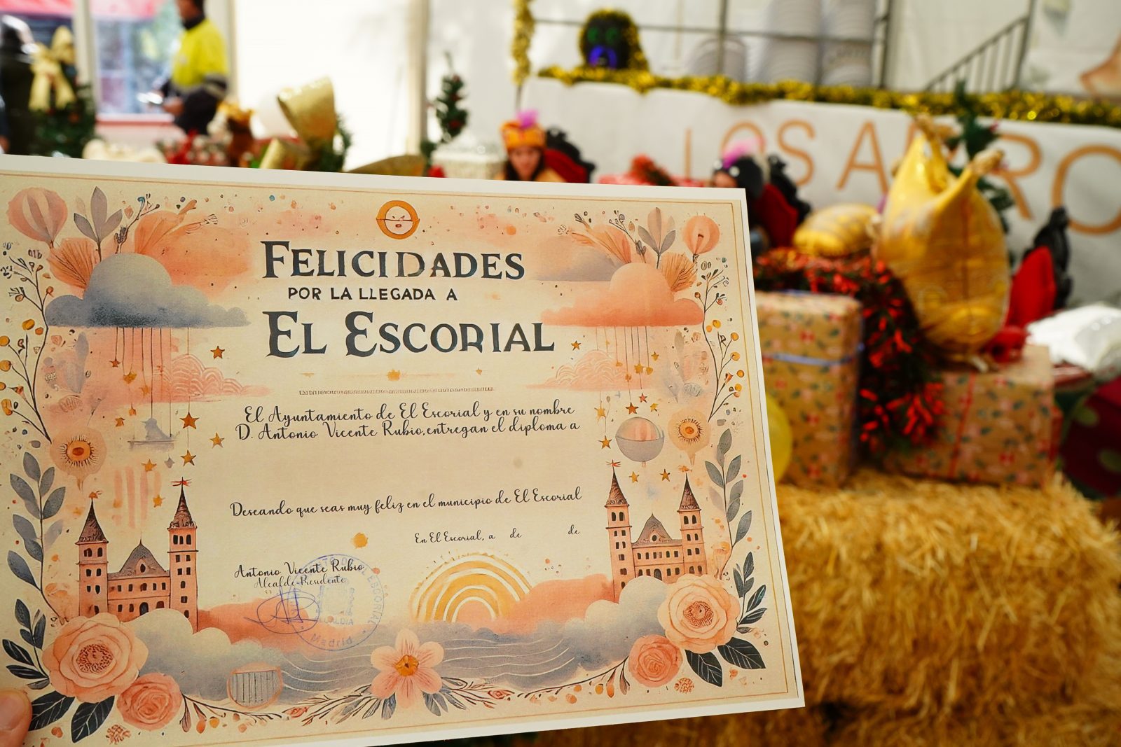 Mi primera Navidad El Escorial