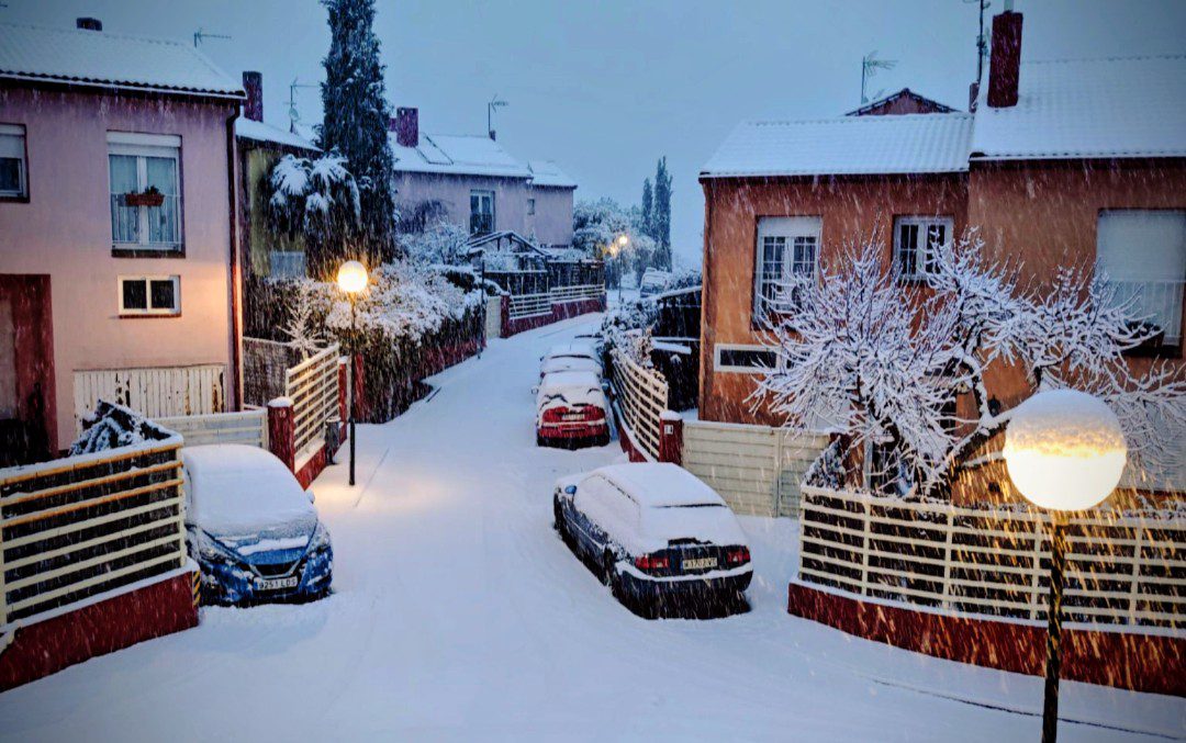 Nevada en El Escorial