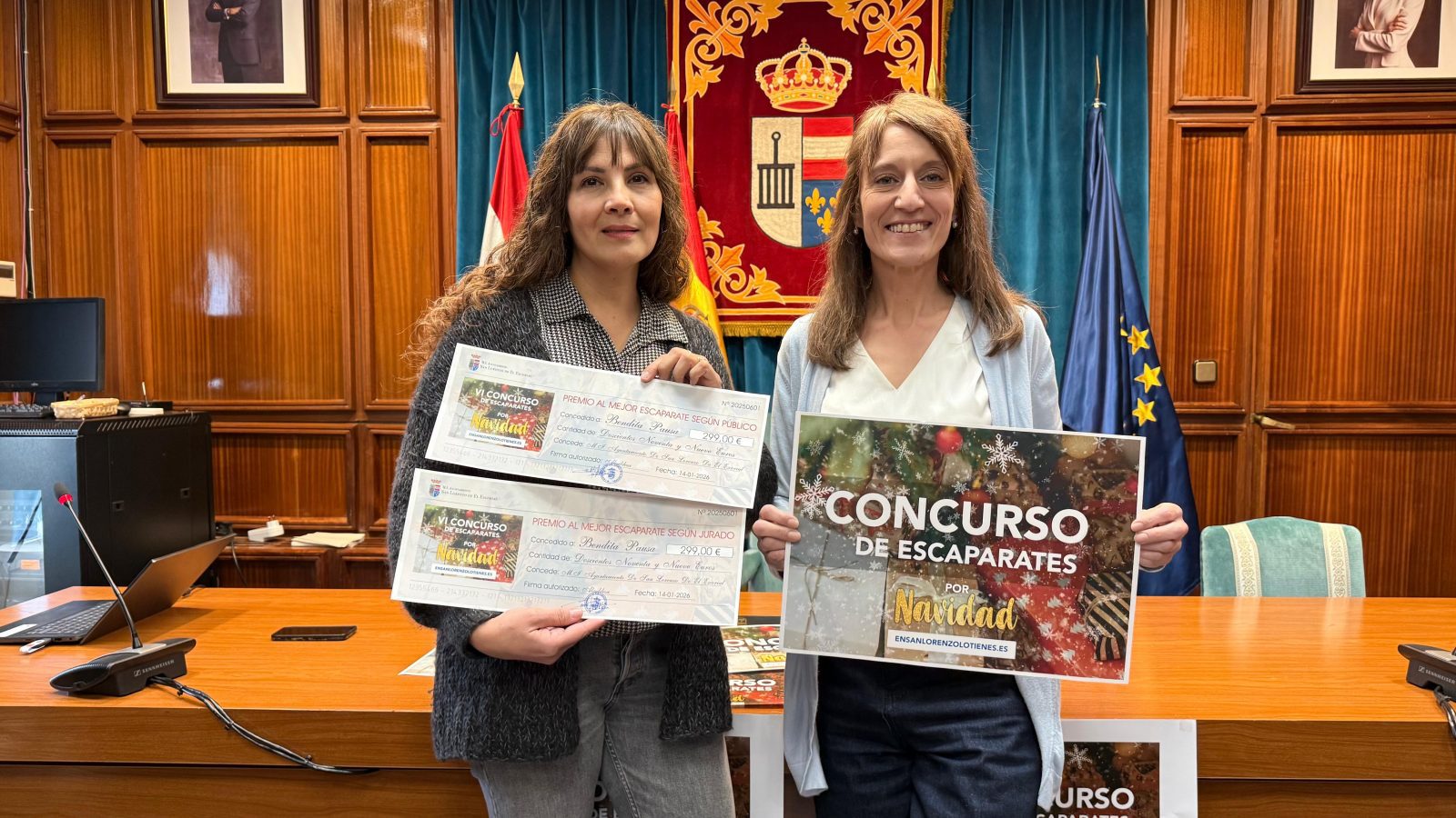 Carlota López Esteban y Gisela Scarel