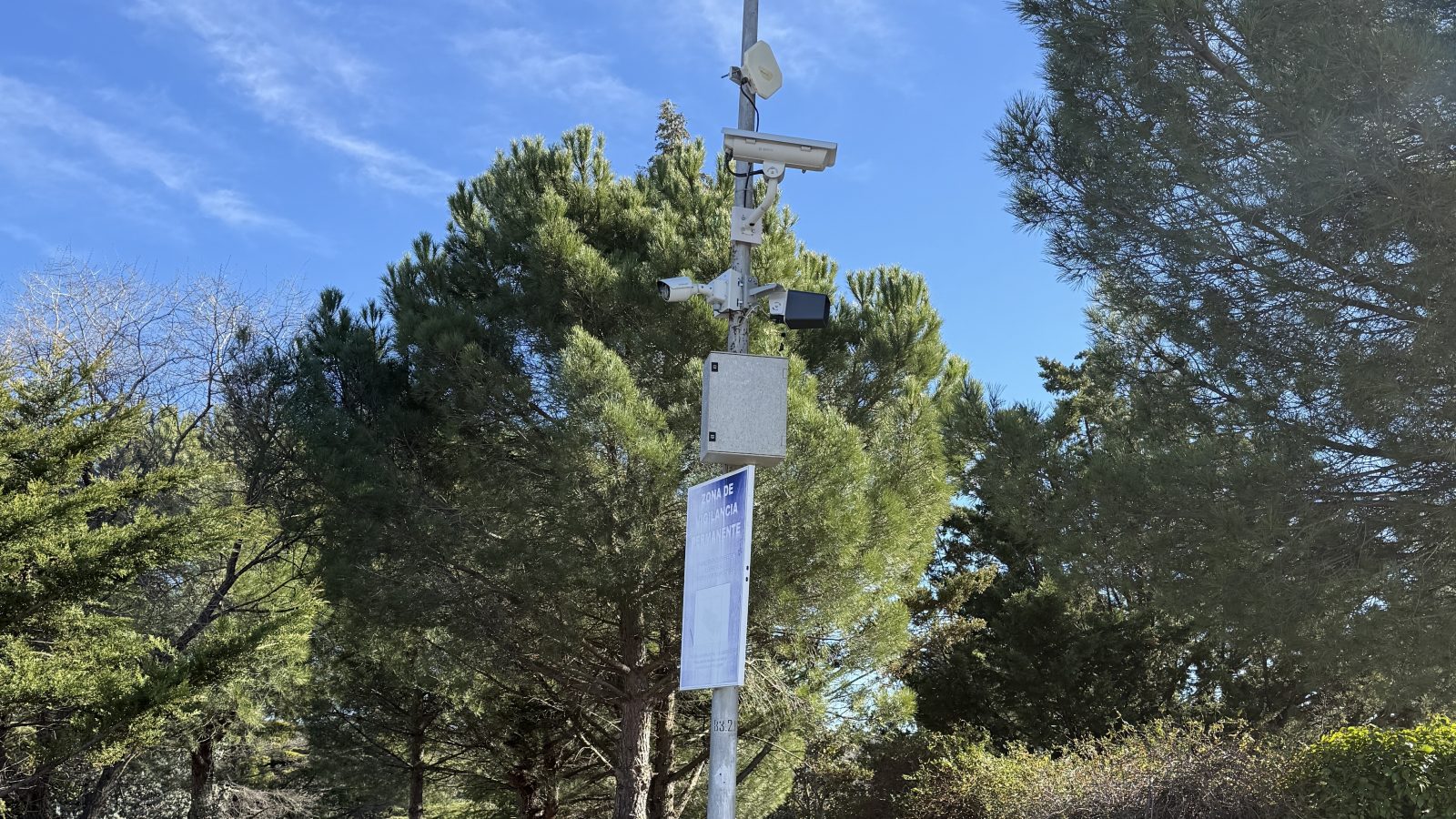 cámara de seguridad Galapagar