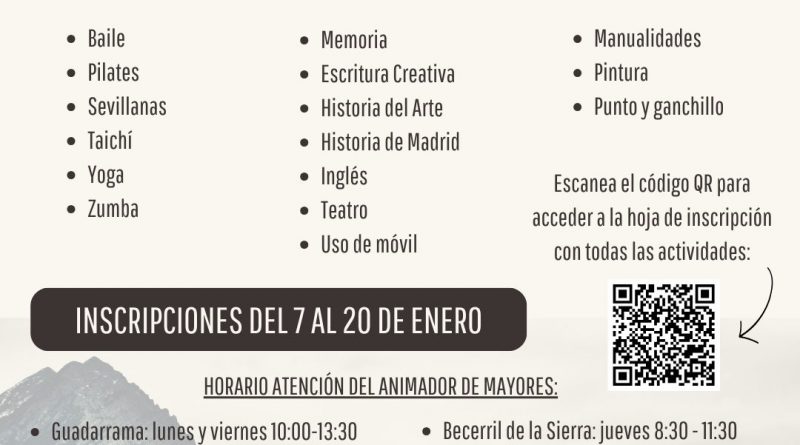 actividades guadarrama