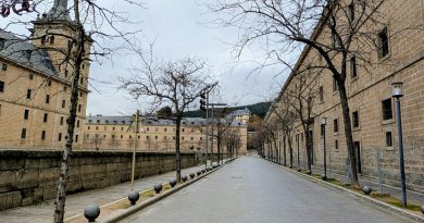 Paseo Juan de Borbón en San Lorenzo de El Escorial
