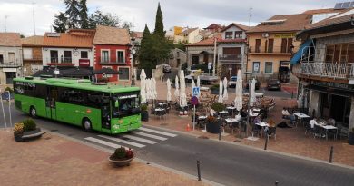 autobús por centro urbano