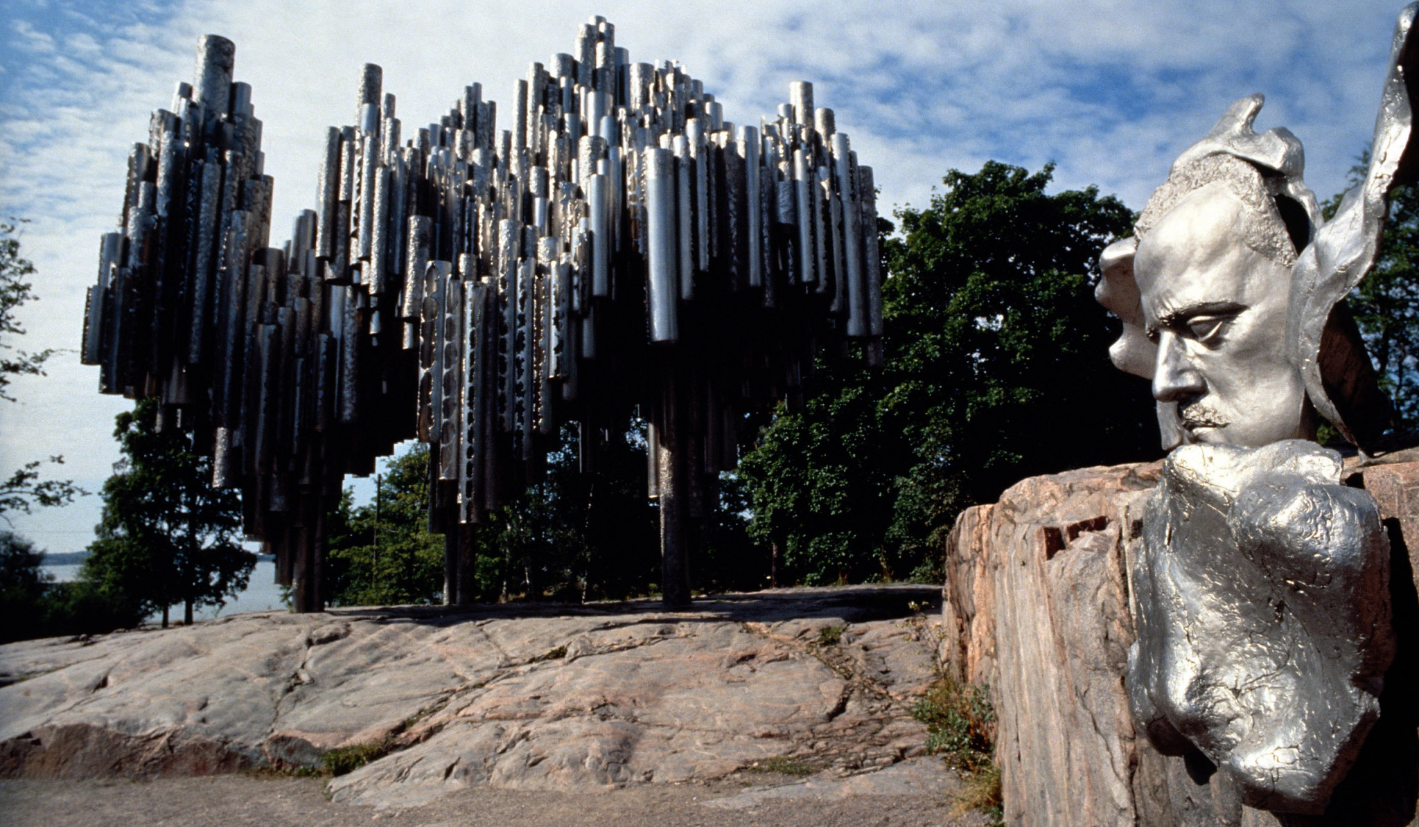 Monumento a Sibelius en Helsinki (www.visitfinland.com)