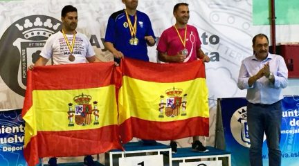 El agente de Galapagar Juan Antonio de Los Santos, tres medallas de oro en los Juegos Europeos de Policías y Bomberos