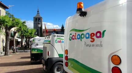 Galapagar estrena nuevo equipamiento para el servicio de limpieza, dentro de una inversión global de 3,6 millones