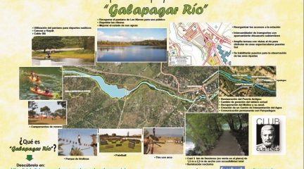 El Club Clístenes de Galapagar presenta un proyecto para mejorar el uso público del río Guadarrama y fomentar su aprovechamiento cultural