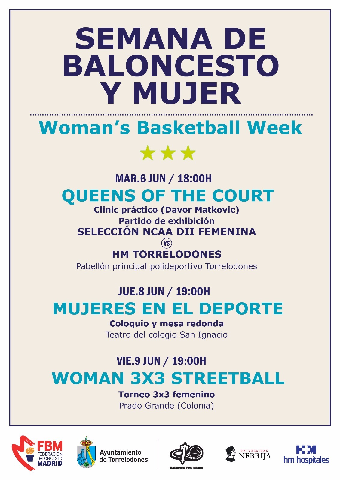 Baloncesto Torrelodones Women Basketball Week