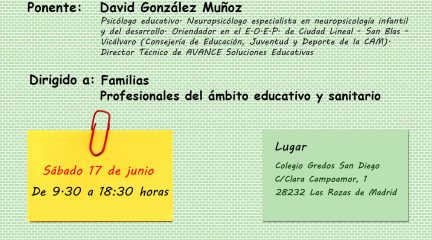 Las Rozas alberga mañana el primer Curso sobre el Trastorno del Aprendizaje no Verbal (TANV)