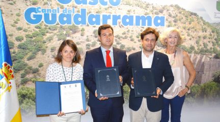 Las Rozas, Galapagar y Torrelodones firman un convenio para la protección de la Presa del Gasco y el Canal del Guadarrama