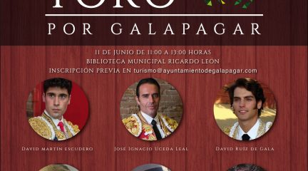Toreo de salón y coloquio taurino este fin de semana en Galapagar, dentro de la Feria Gastrónomica del «Séptimo Toro»