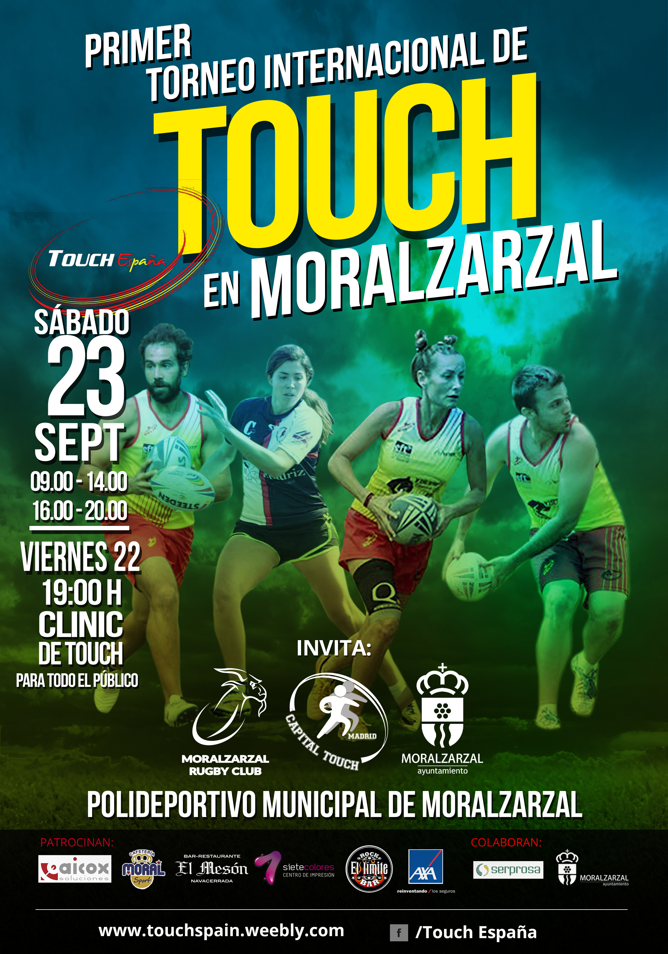 CARTEL RUGBY TOUCH