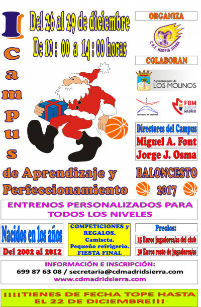 Cartel_Campus Navidad Los Molinos_2017-20