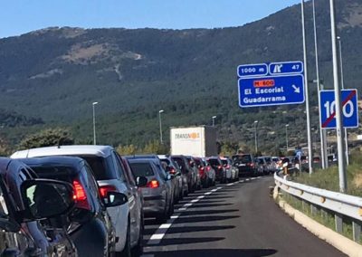 Acceso a la Abadía del Valle de los Caídos
