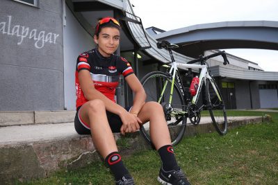 Eva Anguela, tetracampeona de España de ciclismo