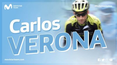 Carlos Verona, corredor del Movistar Team