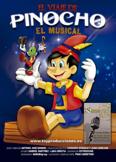 El espectáculo infantil "El viaje de Pinocho" en Galapagar