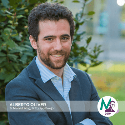Secretario general de Podemos en Las Rozas, Alberto Oliver