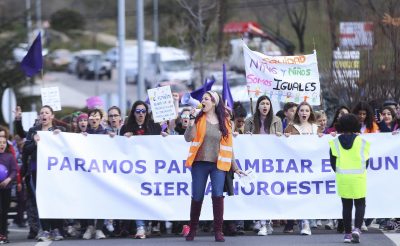 Concentracion con motivo del 8-M