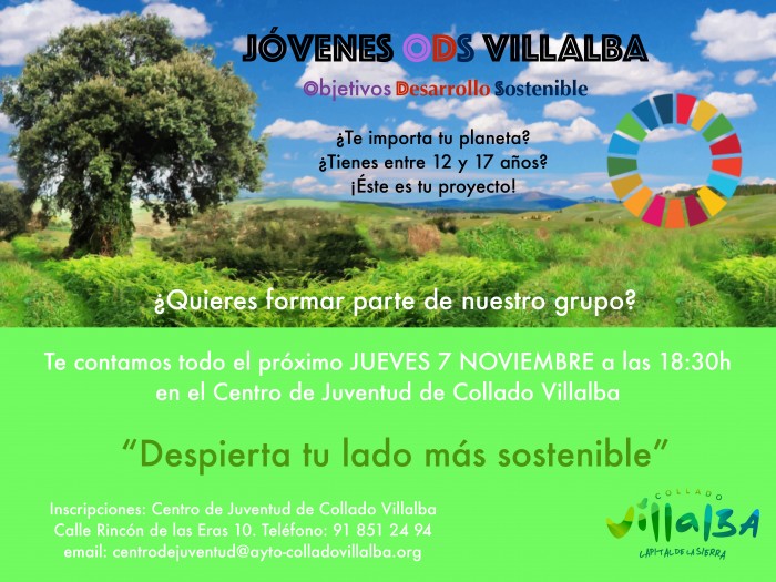 cartel jovenes ODS Villalba