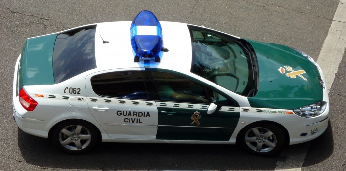coche guardia civil