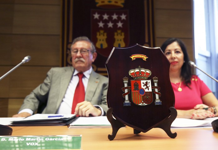 Mario Martín y Ana Isabel Dompablo, concejales de Vox en Collado Villalba