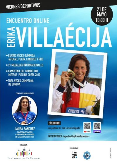 Cartel de "Viernes Deportivo"con Erika Villaécija y Laura Sánchez