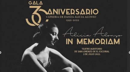 Una gala benéfica en el Auditorio de San Lorenzo recuerda los 30 años de la Cátedra de Danza Alicia Alonso