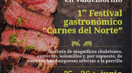El Festival Carnes del Norte llega a Valdemorillo los días 25 y 26 de junio