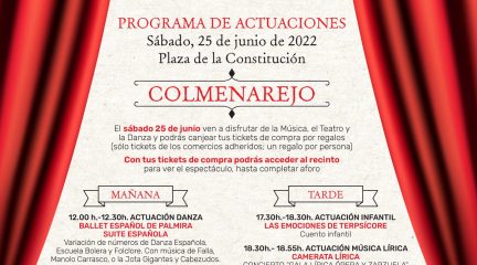 El Ayuntamiento de Colmenarejo invita a los torresanos a sus eventos musicales