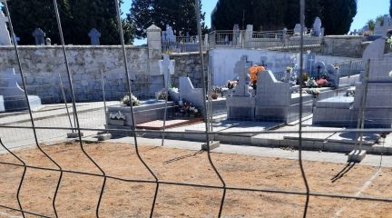 Obras de ampliación en el cementerio de Valdemorillo, con una inversión de 50.000 euros