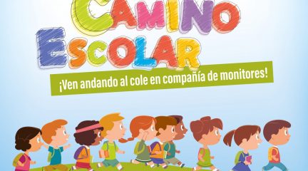 Hoyo de Manzanares retoma el proyecto de «Camino escolar» para acompañar a los niños que vayan andando al colegio