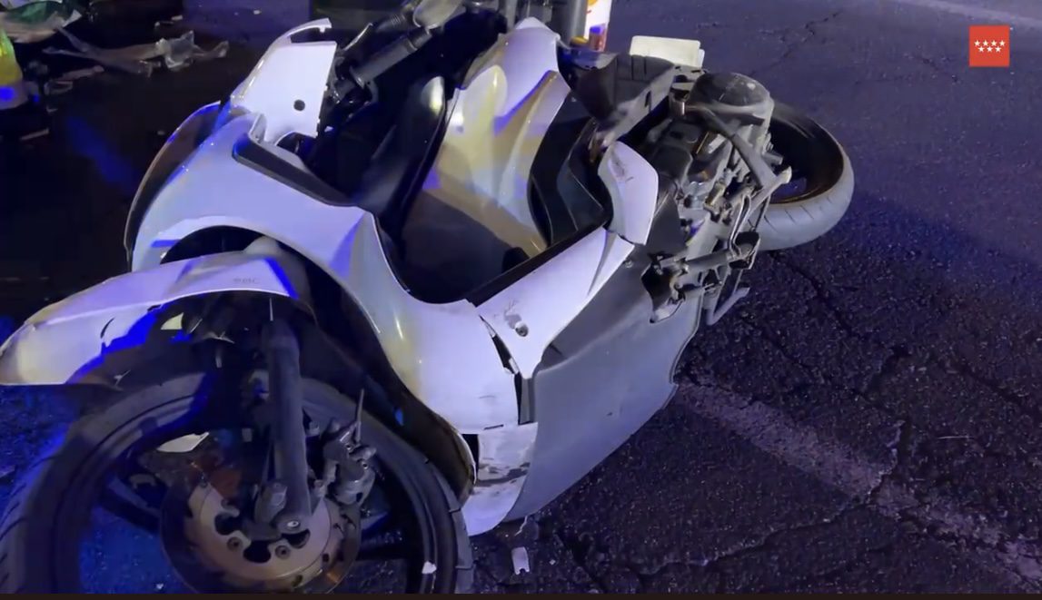 Un motorista de 45 años muere tras chocar contra un turismo en Las Rozas