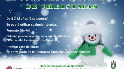 La biblioteca municipal de Alpedrete convoca el II Concurso navideño de christmas