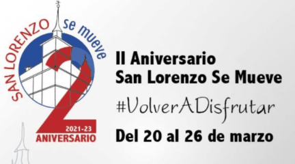 San Lorenzo Se Mueve celebra su segundo aniversario con un amplio programa de actividades del 20 al 26 de marzo