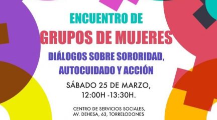 Este sábado se celebra el I Encuentro de grupos de mujeres en el Centro de Servicios Sociales de la THAM de Torrelodones