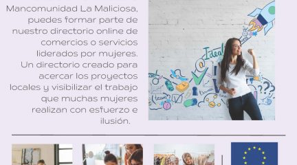 La Mancomunidad La Maliciosa inicia un proyecto para crear un directorio de empresas lideradas por mujeres