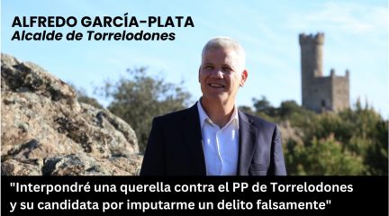 El alcalde de Torrelodones denuncia al PP y a su candidata por un presunto delito de injurias y calumnias