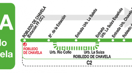 La línea de autobús 640A, en Robledo de Chavela, amplía su servicio con nuevos horarios y recorridos