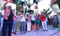 La alcaldesa de Collado Villalba considera una muestra de «inmadurez» la protesta del PSOE durante el chupinazo de las fiestas
