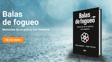 Félix Alonso y Juan Torres presentan este sábado en San Lorenzo «Balas de fogueo. Memorias de un policía con memoria»