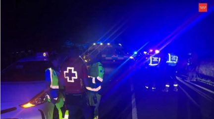 Fallece una mujer de 49 años en un accidente de tráfico en Navacerrada este sábado por la noche