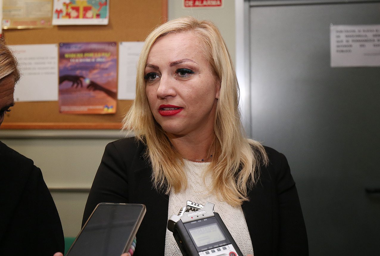 La concejala de Formación y Empleo, Estela Mosquera La concejala de Formación y Empleo, Estela Mosquera