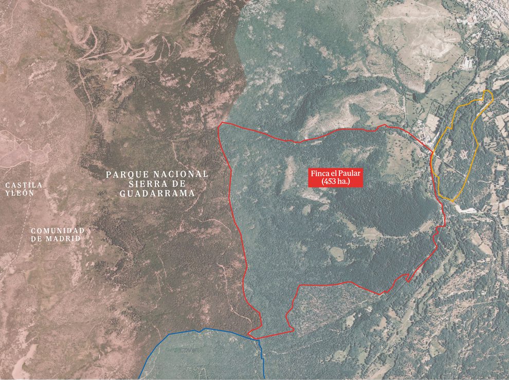 Mapa de la zona que se incorporará al Parque Nacional de la Sierra de Guadarrama