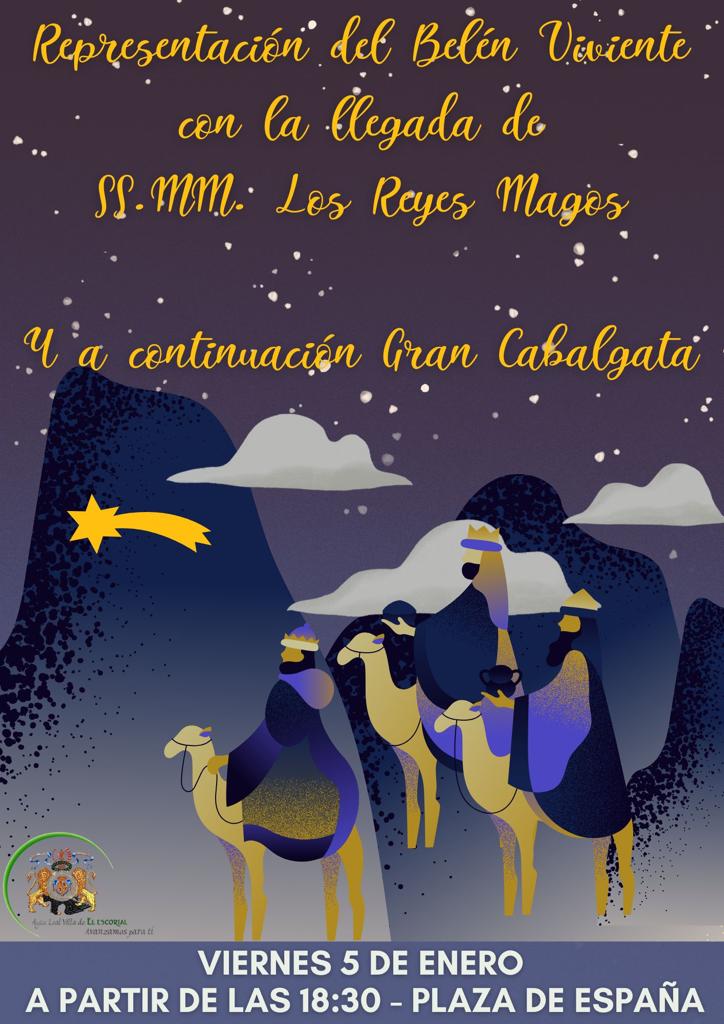 Cabalgata de Reyes en El Escorial