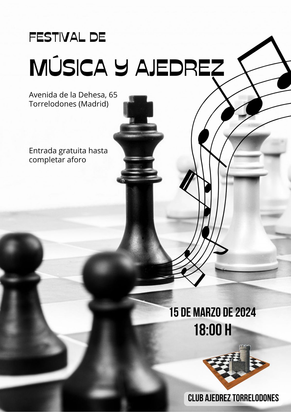 Festival de música y ajedrez en Torrelodones