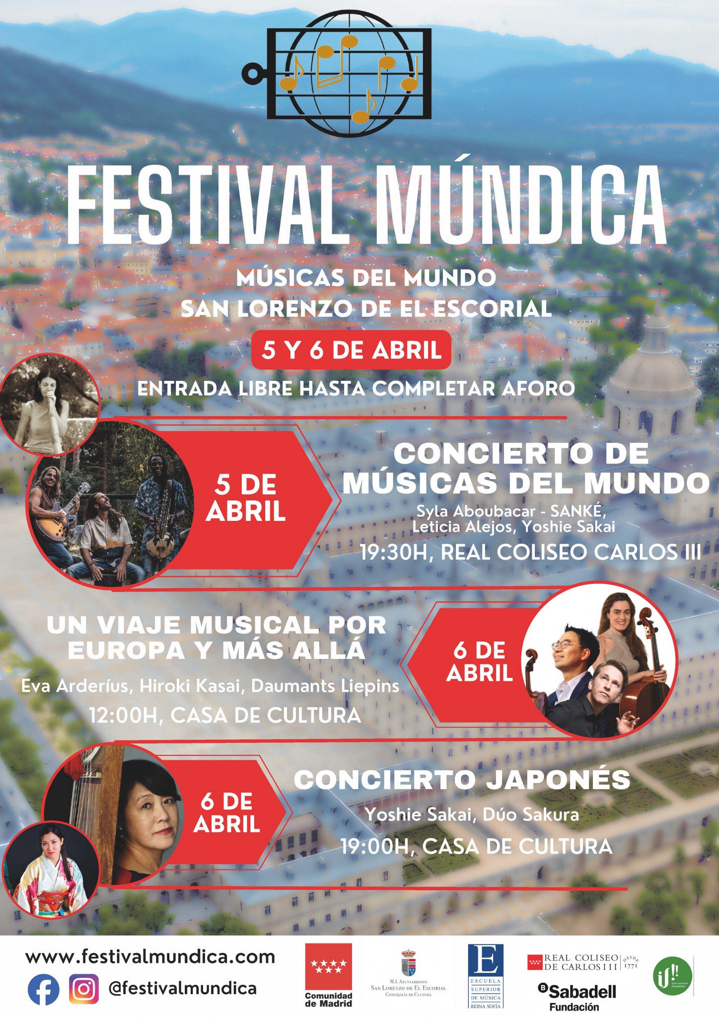Cartel del Festival Múndica