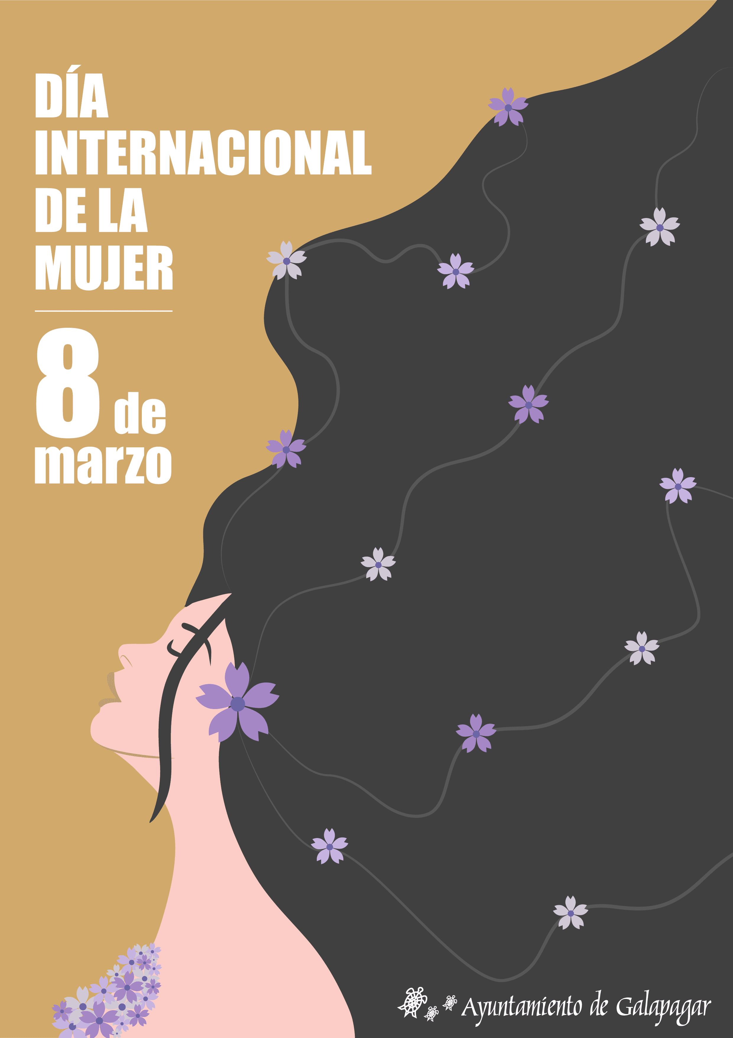 Cartel de las actividades del Día de la Mujer 2024 en Galapagar