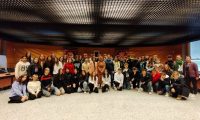 Un grupo de estudiantes británicos visita el Ayuntamiento de Collado Villalba